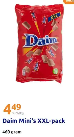 Action Daim Mini's XXL pack aanbieding