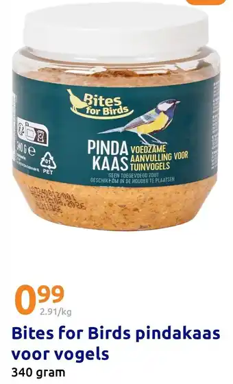 Action Bites for Birds pindakaas aanbieding