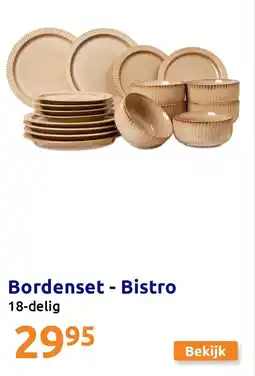 Action Bordenset - Bistro aanbieding