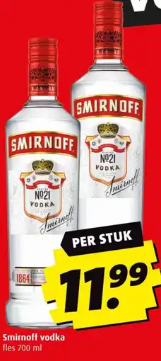 Boni Smirnoff vodka aanbieding