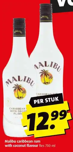 Boni Malibu caribbean rum with coconut flavour aanbieding