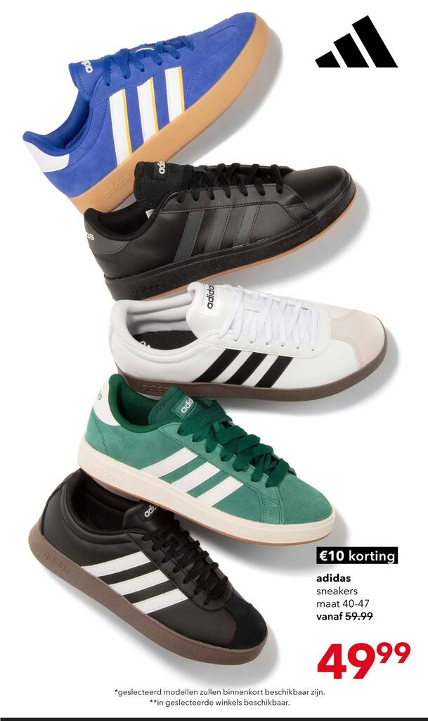 Adidas aanbieding bij Scapino € 49,99