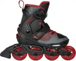 Bol.com Playlife Dark Breeze Inline Skates Junior (verstelbaar) aanbieding