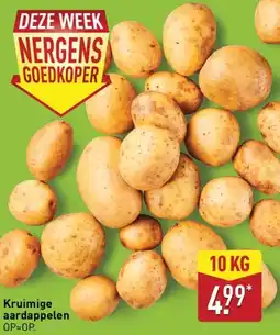 ALDI Kruimige aardappelen aanbieding