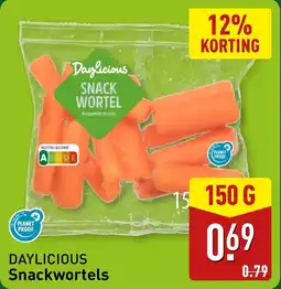 ALDI Daylicious Snackwortels aanbieding