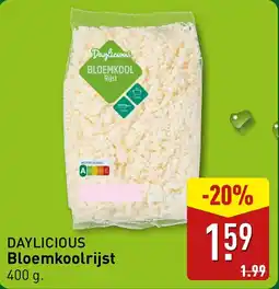 ALDI Daylicious Bloemkoolrijst aanbieding