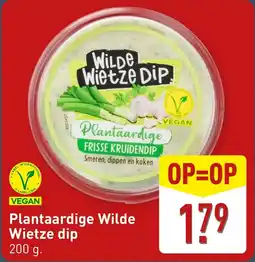 ALDI Plantaardige Wilde Wietze dip aanbieding