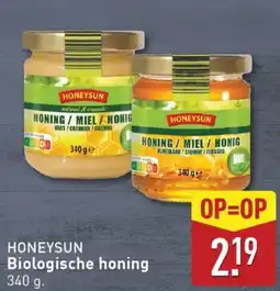 ALDI Honeysun Biologische honing aanbieding