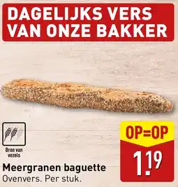 ALDI Meergranen baguette aanbieding