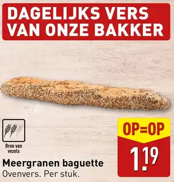 ALDI Meergranen baguette aanbieding