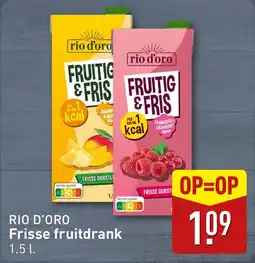 ALDI Rio D'oro Frisse fruitdrank aanbieding