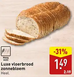 ALDI Luxe vloerbrood zonnebloem aanbieding