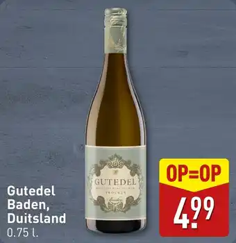 ALDI Gutedel Baden, Duitsland aanbieding