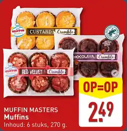 ALDI Muffin Masters Muffins aanbieding