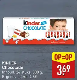 ALDI Kinder Chocolade aanbieding