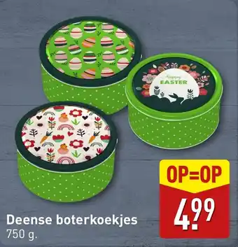 ALDI Deense boterkoekjes aanbieding