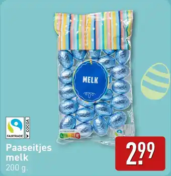 ALDI Paaseitjes melk aanbieding