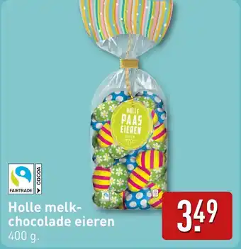 ALDI Holle melk chocolade eieren aanbieding