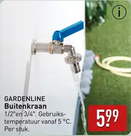 ALDI Gardenline Buitenkraan aanbieding