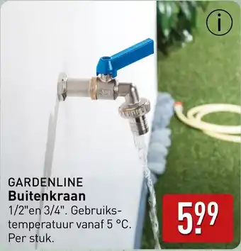 ALDI Gardenline Buitenkraan aanbieding