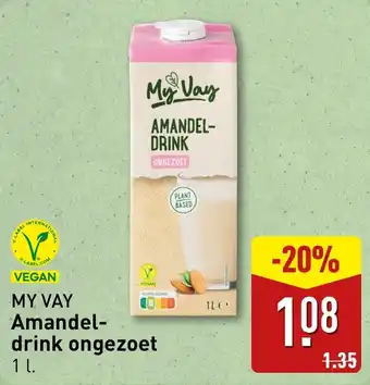 ALDI MY Vay Amandeldrink ongezoet aanbieding