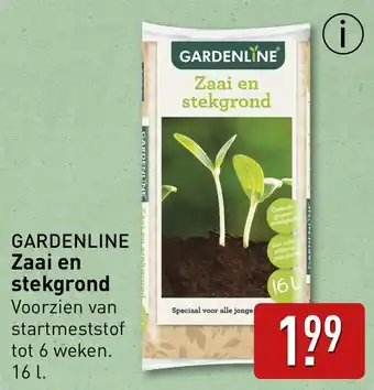 ALDI Gardenline Zaai en stekgrond aanbieding