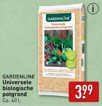 ALDI Gardenline Universele biologische potgrond aanbieding