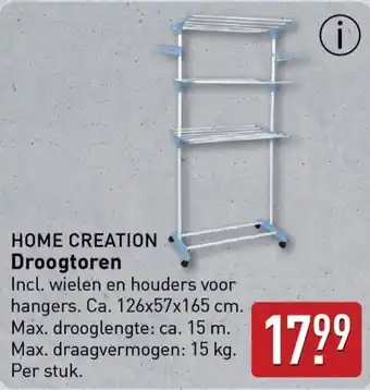 ALDI Home Creation Droogtoren aanbieding