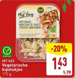 ALDI My Vay Vegetarische kipstukjes aanbieding