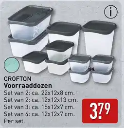 ALDI Crofton Voorraaddozen aanbieding