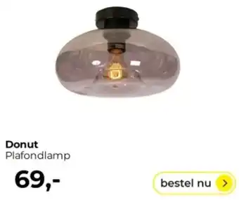 Lampidee Donut Plafondlamp aanbieding