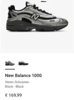 Foot Locker New Balance 1000 aanbieding