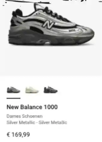 Foot Locker New Balance 1000 aanbieding