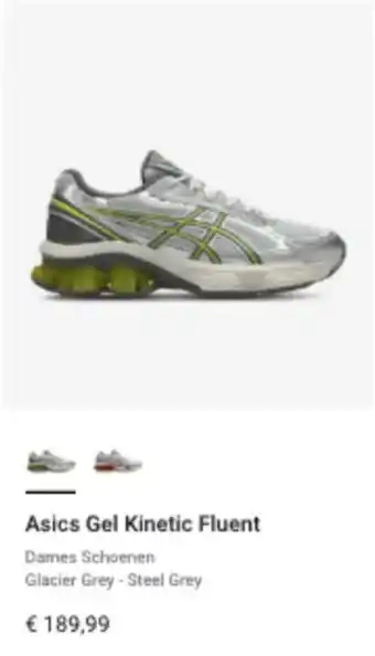 Foot Locker Asics Gel Kinetic Fluent aanbieding