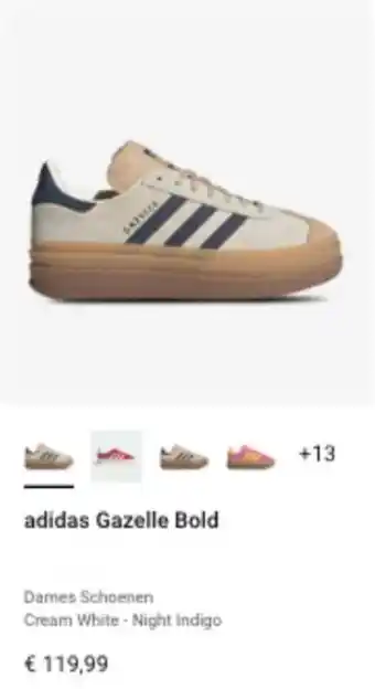 Foot Locker Adidas Gazelle Bold aanbieding