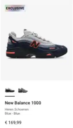 Foot Locker New Balance 1000 aanbieding