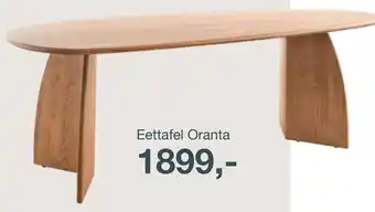 IN.HOUSE Eettafel Oranta aanbieding