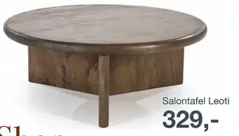 IN.HOUSE Salontafel Leoti aanbieding