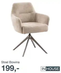 IN.HOUSE Stoel Bowina aanbieding