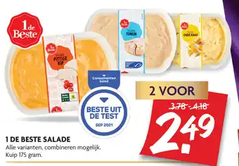 Dekamarkt Salade 2*175g aanbieding