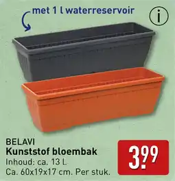 ALDI Belavi Kunststof bloembak aanbieding