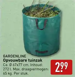 ALDI Gardenline Opvouwbare tuinzak aanbieding