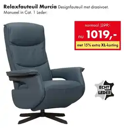 Woonsquare Relaxfauteuil Murcia aanbieding