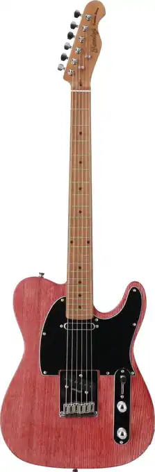 Bol.com Fazley Outlaw Series Coyote Plus SS Red elektrische gitaar met gigbag aanbieding