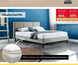 Woonsquare Matras voorzien van comfortabele geïntegreerde topper aanbieding