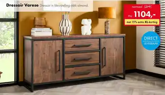 Woonsquare Dressoir Varese aanbieding