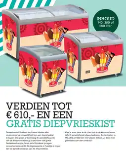 Sligro Verdien tot € 610,- en een gratis diepvrieskist aanbieding