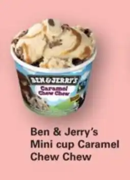 Sligro Ben & Jerry's Mini cup Caramel Chew Chew aanbieding