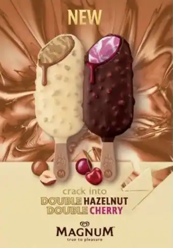 Sligro Magnum double hazelnut double cherry aanbieding