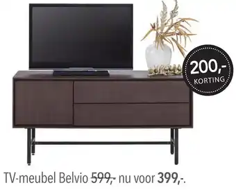 Pronto wonen TV meubel Belvio aanbieding